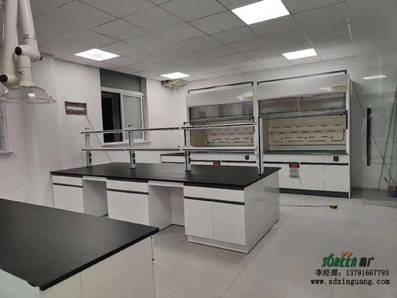 山東宏福化學有限公司--實驗家具安裝現場