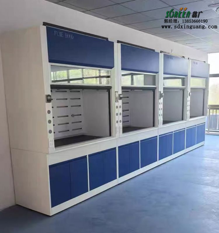 山東實驗室設備全鋼通風櫥耐酸堿落地通風柜