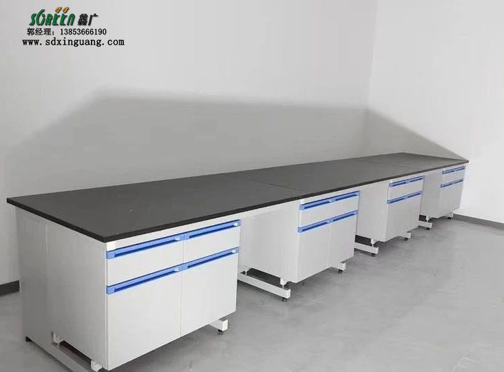 濰坊實驗臺生產廠家鋼木實驗臺通風櫥柜定制