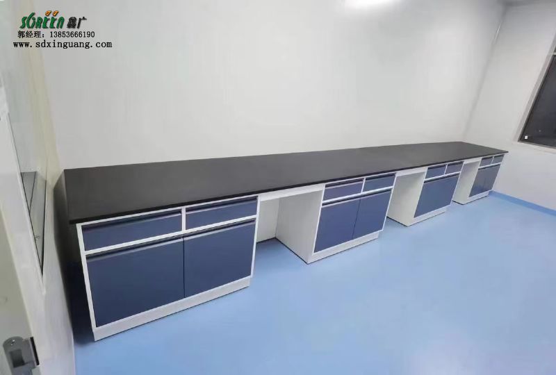 山東實驗臺廠家實驗室工作臺 鋼木實驗臺 化驗室桌子
